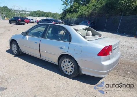2005 Honda Civic Lx из США, поврежденный, VIN 2HGES165X5H626071